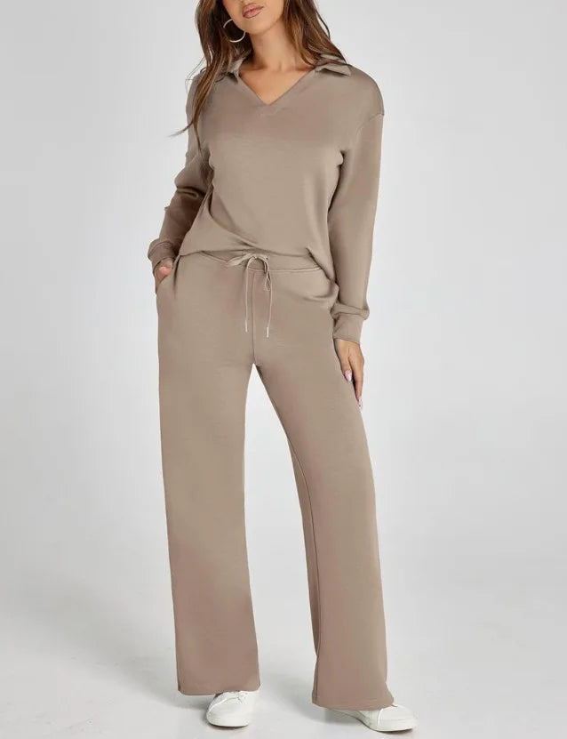 Survêtement Femme 2 Pièces – Sweat à Capuche & Pantalon