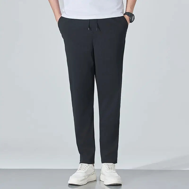 Pantalon d’Été Homme en Soie Fine – Séchage Rapide & Ultra Respirant