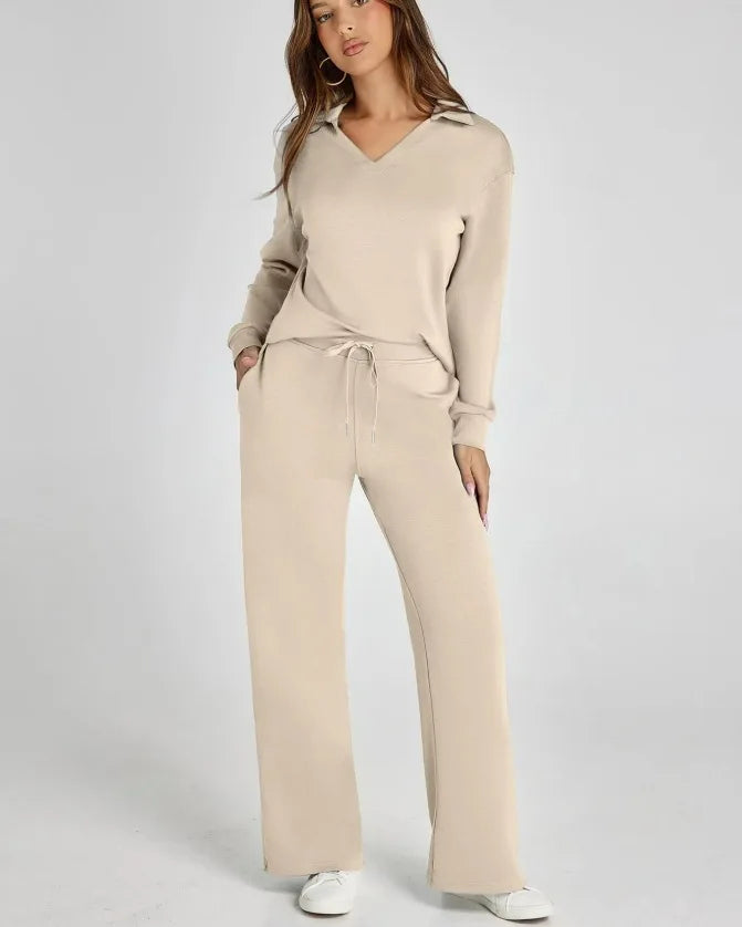 Survêtement Femme 2 Pièces – Sweat à Capuche & Pantalon