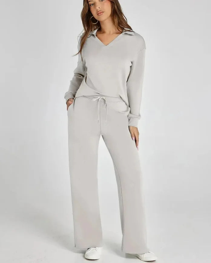 Survêtement Femme 2 Pièces – Sweat à Capuche & Pantalon