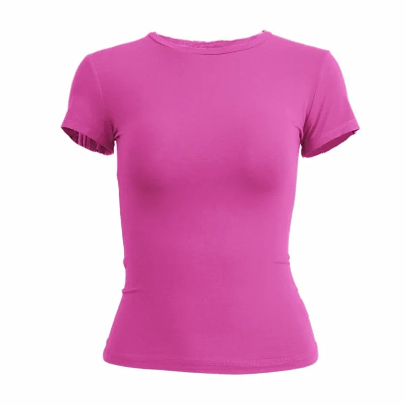 T-shirt Slim Femme Y2K