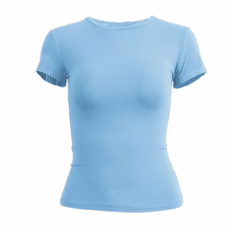 T-shirt Slim Femme Y2K