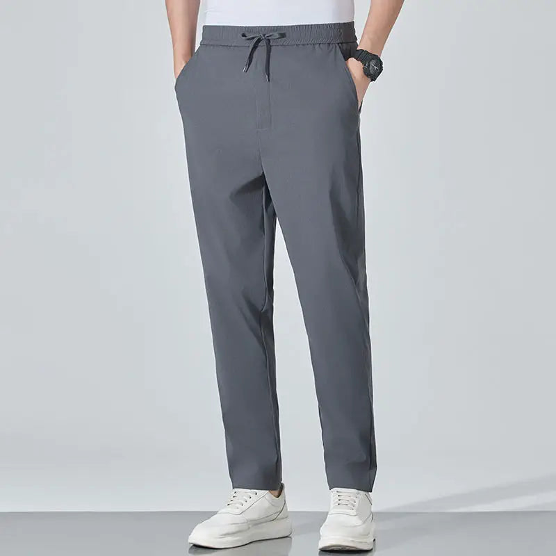Pantalon d’Été Homme en Soie Fine – Séchage Rapide & Ultra Respirant
