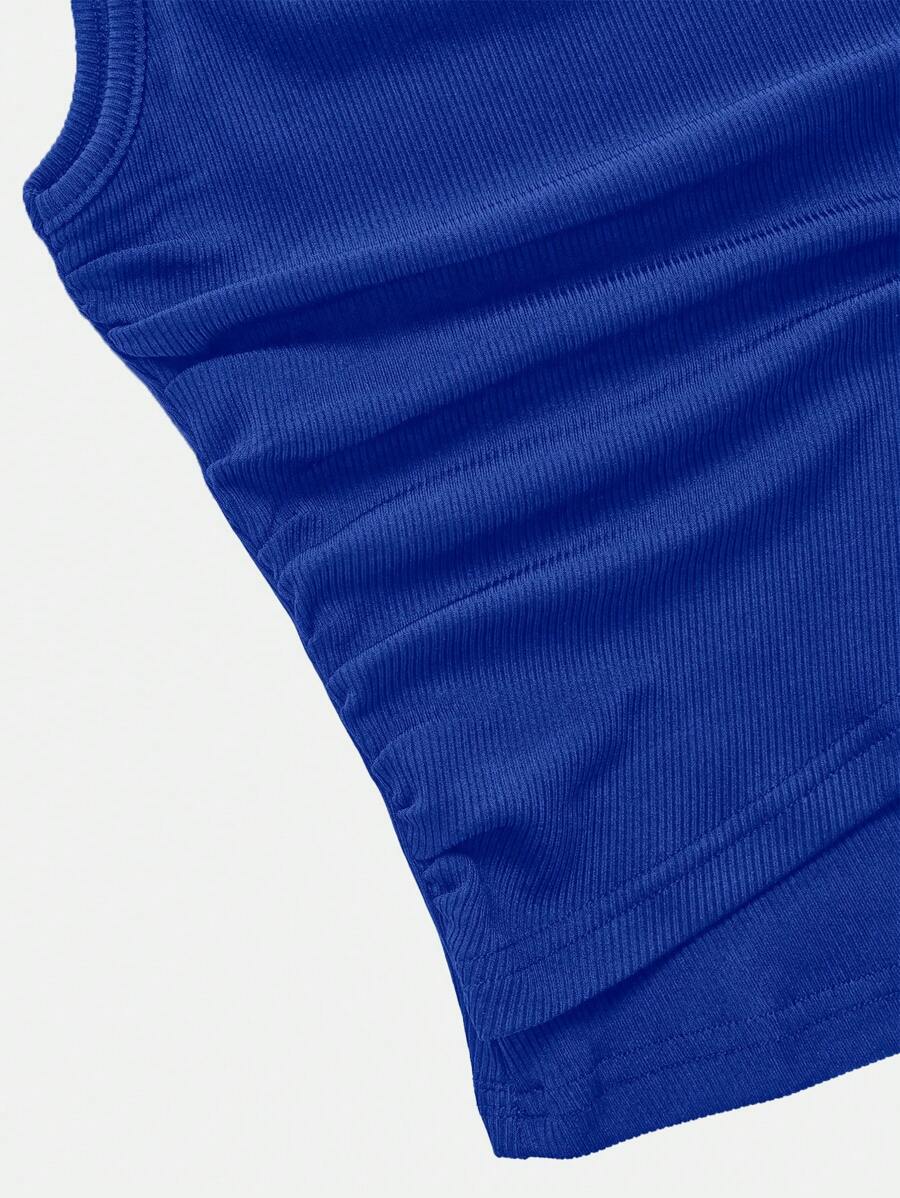 Ensemble décontracté – Débardeur Boutonné &amp; Pantalon