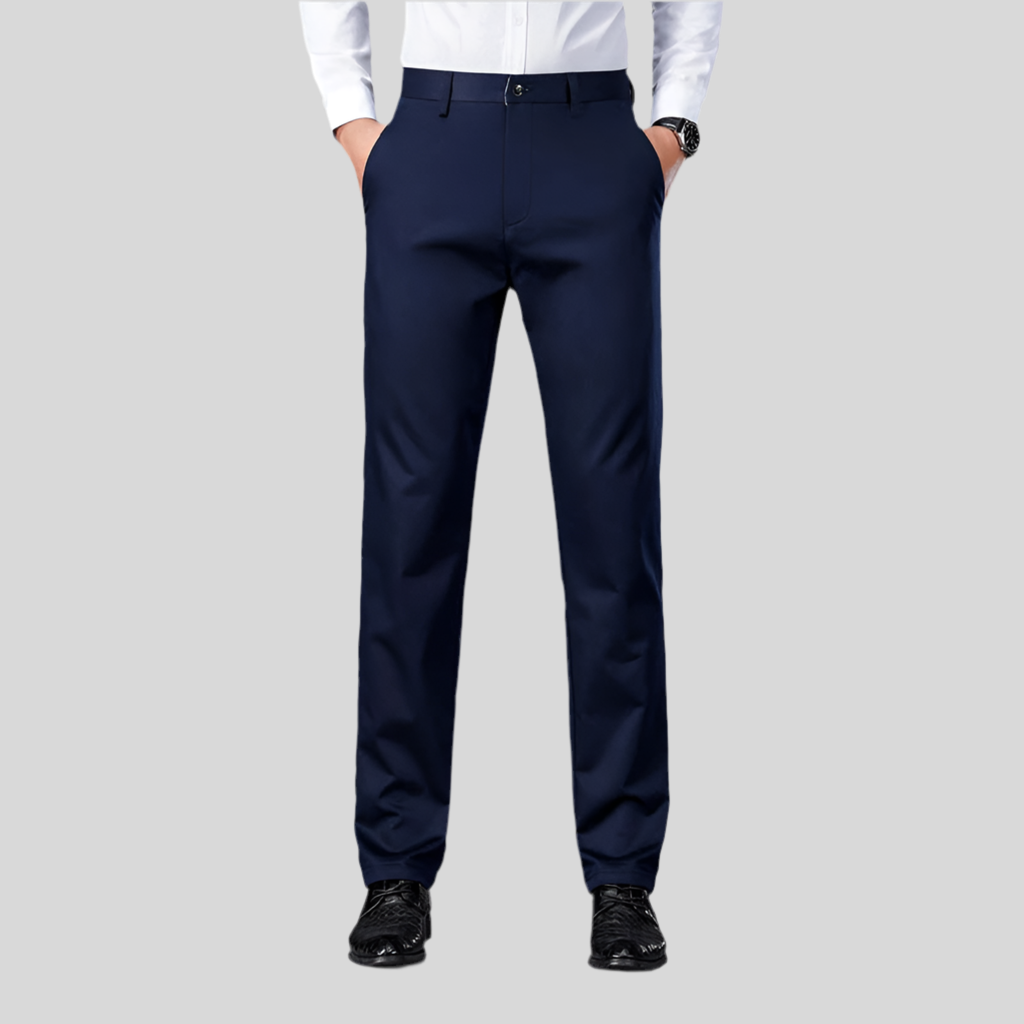 Pantalon Noir Droit Homme – Élégance Décontractée pour Tous les Jours