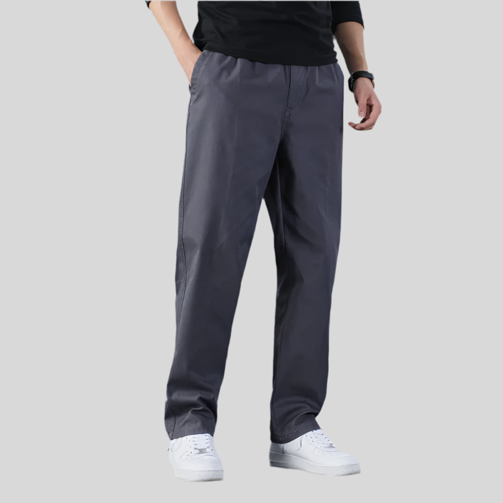 Pantalon Décontracté Homme Coton