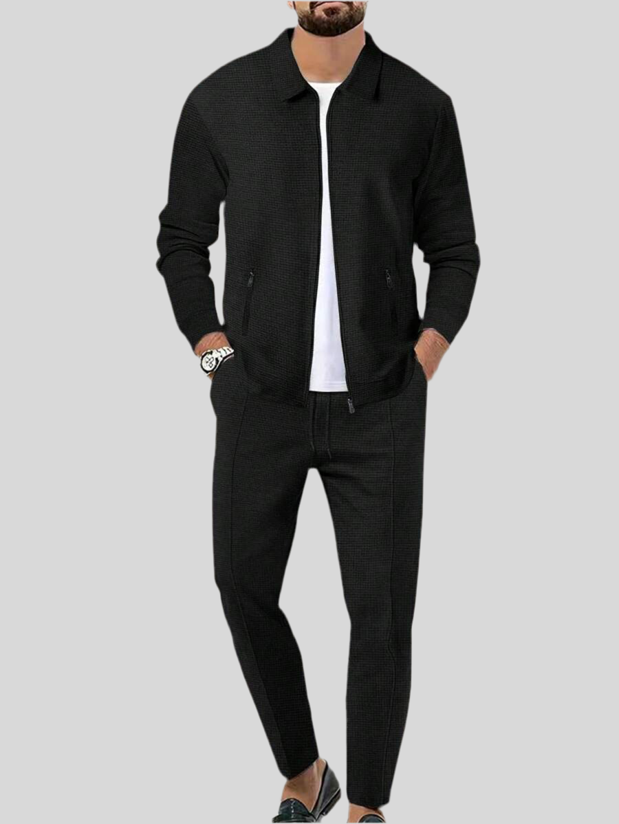 Costume Homme décontracté Uni 2 Pièces