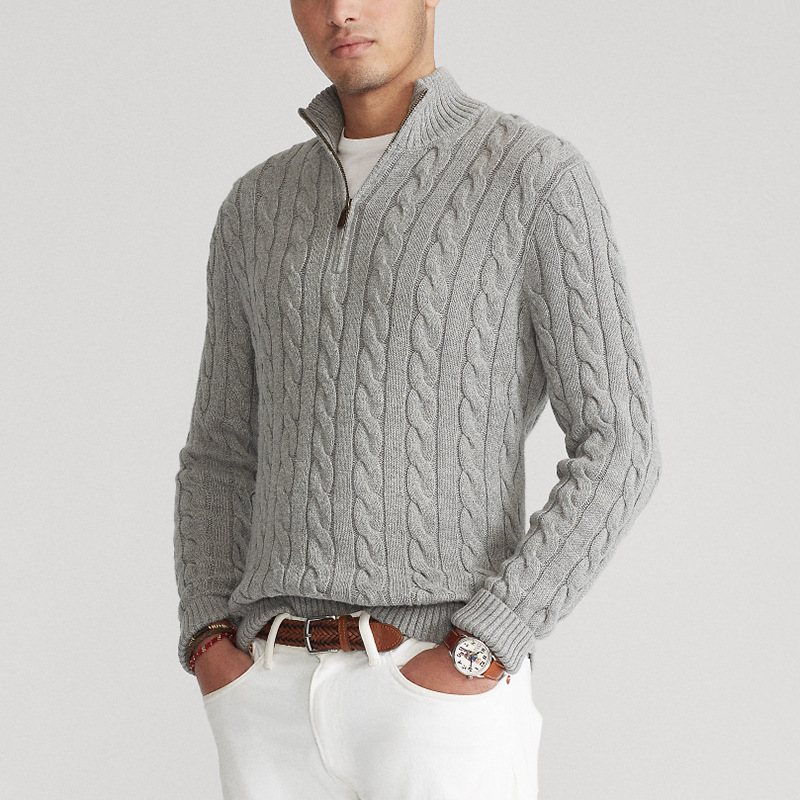 Sweat Zippé Homme – Style décontracté avec Fermeture Moderne