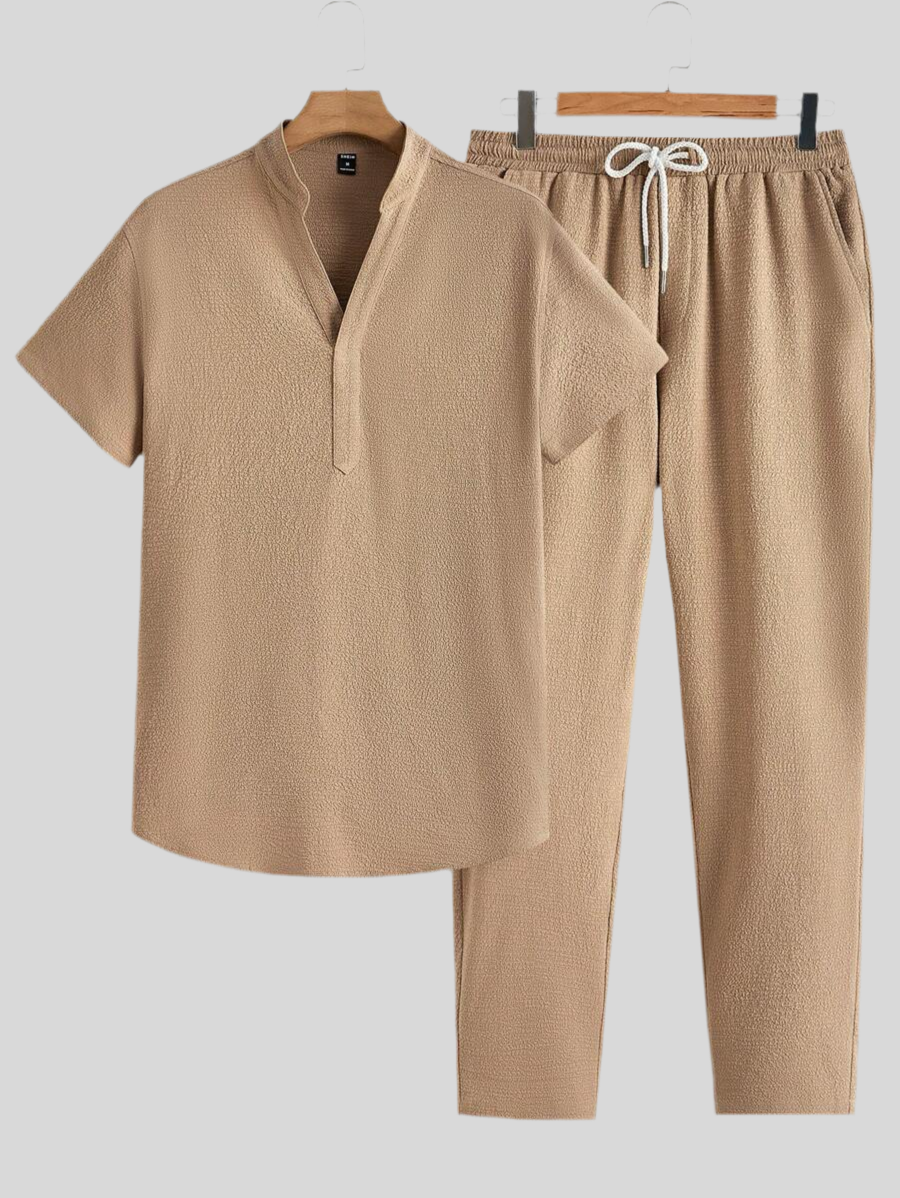 Set Homme Été – Haut Texturé & Short